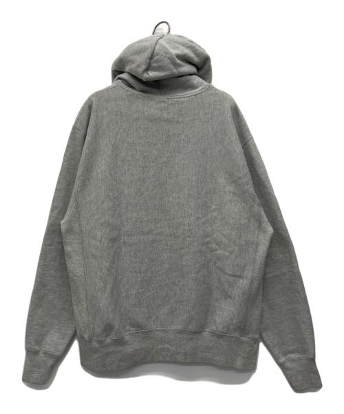 Champion REVERSE WEAVE（チャンピオン リバース ウィーブ）Champion REVERSE WEAVE (チャンピオン リバース ウィーブ) プルオーバーパーカー グレー サイズ:Lの古着・服飾アイテム