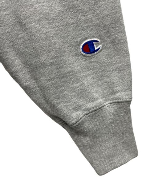 Champion REVERSE WEAVE（チャンピオン リバース ウィーブ）Champion REVERSE WEAVE (チャンピオン リバース ウィーブ) プルオーバーパーカー グレー サイズ:Lの古着・服飾アイテム