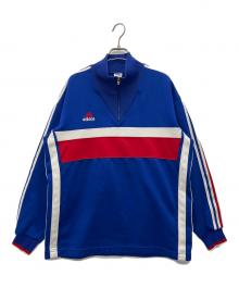 adidas（アディダス）の古着「ハーフジップトラックジャケット」｜ブルー