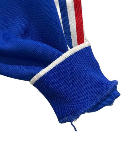adidas（アディダス）adidas (アディダス) ハーフジップトラックジャケット ブルー サイズ:0X0の古着・服飾アイテム