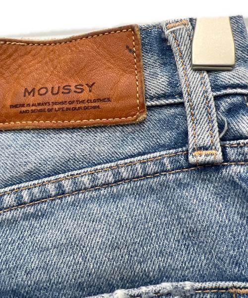 moussy（マウジー）moussy (マウジー) MVSフレアデニム ブルー サイズ:24の古着・服飾アイテム