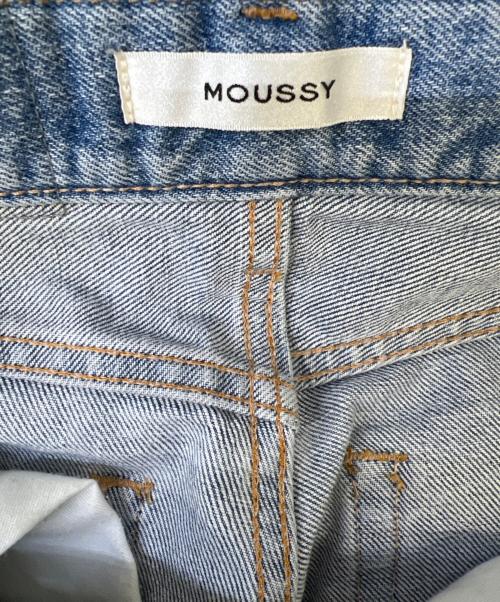 moussy（マウジー）moussy (マウジー) MVSフレアデニム ブルー サイズ:24の古着・服飾アイテム