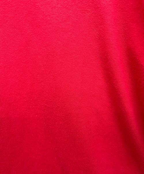 adidas（アディダス）adidas (アディダス) 半袖カットソー レッド サイズ:US Lの古着・服飾アイテム