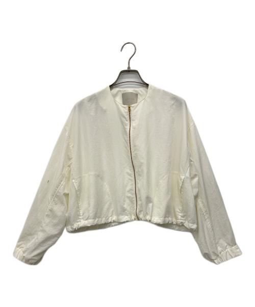 UNFILO（アンフィーロ）UNFILO (アンフィーロ) My Everyday ブルゾン ホワイト サイズ:Sの古着・服飾アイテム