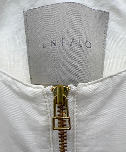 UNFILO（アンフィーロ）UNFILO (アンフィーロ) My Everyday ブルゾン ホワイト サイズ:Sの古着・服飾アイテム