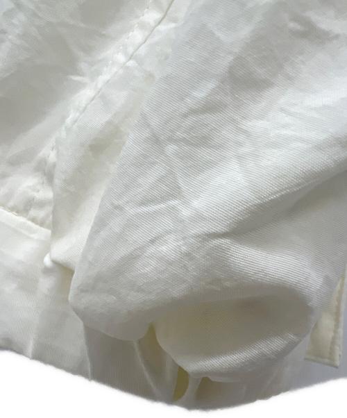 UNFILO（アンフィーロ）UNFILO (アンフィーロ) My Everyday ブルゾン ホワイト サイズ:Sの古着・服飾アイテム