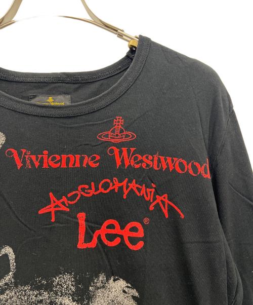 Vivienne Westwood（ヴィヴィアンウエストウッド）Vivienne Westwood (ヴィヴィアンウエストウッド) LEE (リー) 長袖カットソー ブラック サイズ:Sの古着・服飾アイテム