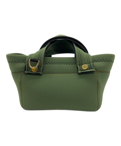 lozzsandra（ロッズサンドラ）lozzsandra (ロッズサンドラ) Mini Totebag グリーンの古着・服飾アイテム