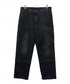 LEVI'Sリーバイス）の古着「ペインターデニムパンツ」｜ブラック