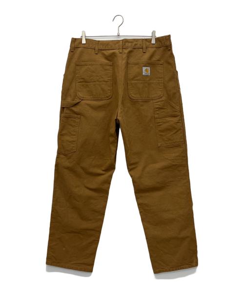 Carhartt WIP（カーハート ワーク イン プログレス）Carhartt WIP (カーハート ワーク イン プログレス) ダブルニーパンツ ブラウン サイズ:W36×L32の古着・服飾アイテム