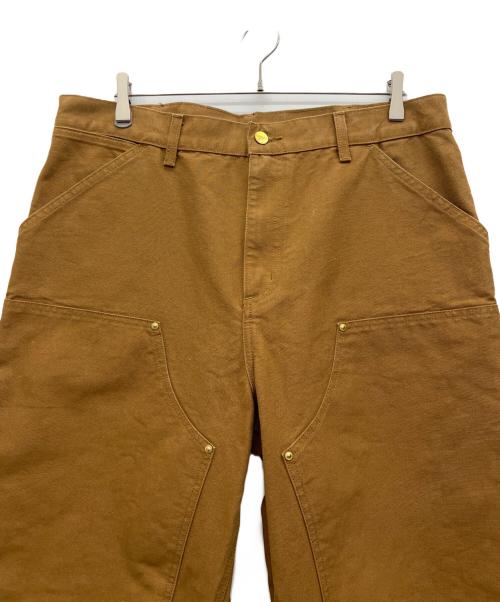 Carhartt WIP（カーハート ワーク イン プログレス）Carhartt WIP (カーハート ワーク イン プログレス) ダブルニーパンツ ブラウン サイズ:W36×L32の古着・服飾アイテム