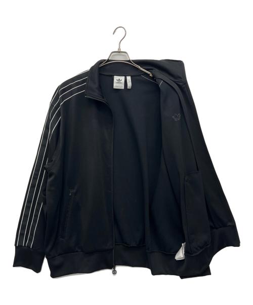 adidas Originals（アディダス）adidas Originals (アディダスオリジナル) Q4 FS トラックトップ ブラック サイズ:2XLの古着・服飾アイテム
