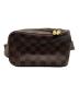 LOUIS VUITTON（ルイ ヴィトン）の古着「ボディーバッグ 	ジェロニモス ダミエ」｜ブラウン