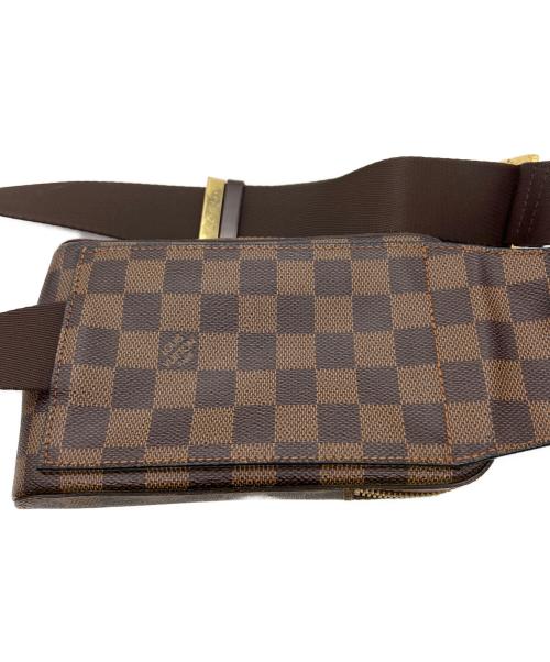 LOUIS VUITTON（ルイ ヴィトン）LOUIS VUITTON (ルイ ヴィトン) ボディーバッグ 	ジェロニモス ダミエ ブラウンの古着・服飾アイテム