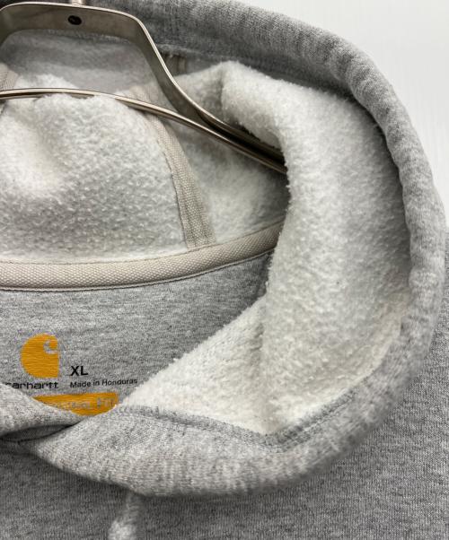 CarHartt（カーハート）CarHartt (カーハート) プルオーバーパーカー グレー サイズ:XLの古着・服飾アイテム