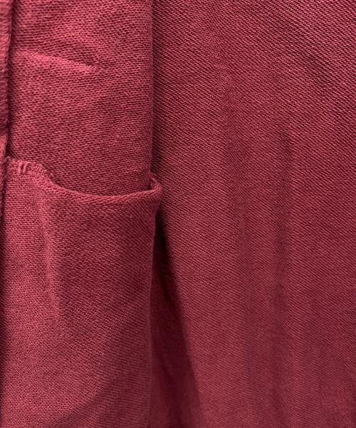 ANDER HUNK（アンダーハンク）ANDER HUNK (アンダーハンク) ジップパーカー レッド サイズ:Lの古着・服飾アイテム