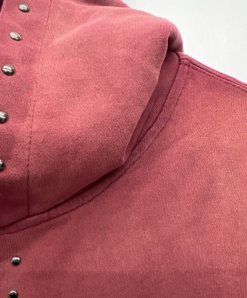 ANDER HUNK（アンダーハンク）ANDER HUNK (アンダーハンク) ジップパーカー レッド サイズ:Lの古着・服飾アイテム