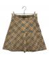 BURBERRY BLUE LABEL（バーバリー ブルー レーベル）の古着「ノバチェックスカート」｜ベージュ