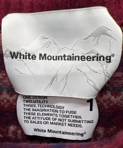 WHITE MOUNTAINEERING（ホワイトマウンテ二アニング）WHITE MOUNTAINEERING (ホワイトマウンテ二アニング) スウェット レッド サイズ:１の古着・服飾アイテム