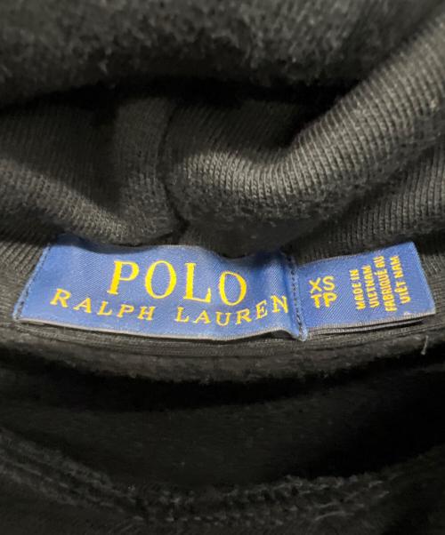 POLO RALPH LAUREN（ポロ・ラルフローレン）POLO RALPH LAUREN (ポロ・ラルフローレン) プルオーバーパーカー ブラック サイズ:XSの古着・服飾アイテム