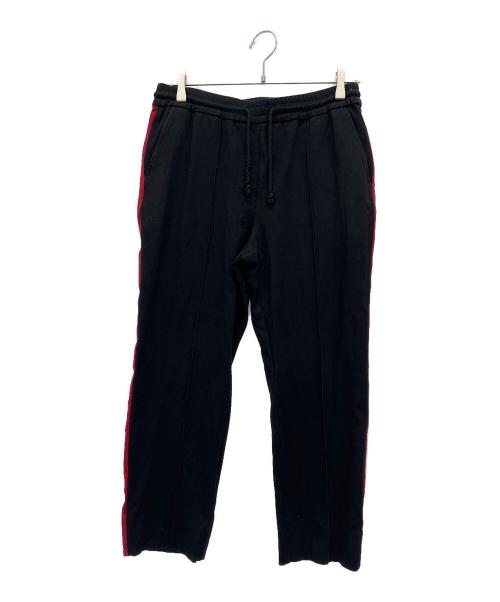 JOHN LAWRENCE SULLIVAN（ジョン ローレンス サリバン）JOHN LAWRENCE SULLIVAN (ジョン ローレンス サリバン) トラックパンツ ブラック サイズ:Sの古着・服飾アイテム