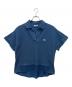 LACOSTE（ラコステ）の古着「インディゴスキッパーネックポロシャツ」｜ブルー