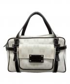 LOEWEロエベ）の古着「ミニボストンバッグ」｜ホワイト