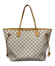 LOUIS VUITTON（ルイ ヴィトン）の古着「トートバッグ　ダミエ・アズール　ネヴァーフルMM」