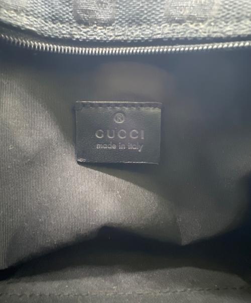 GUCCI（グッチ）GUCCI (グッチ) ハンドバッグ GG ブラックの古着・服飾アイテム
