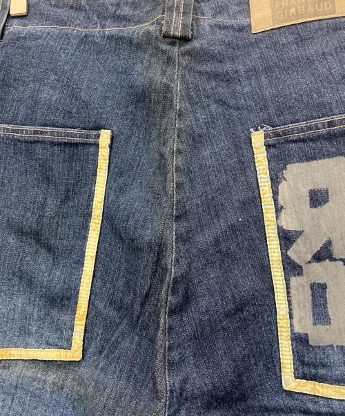 MARITHE+FRANCOIS GIRBAUD（マリテフランソワジルボー）MARITHE+FRANCOIS GIRBAUD (マリテフランソワジルボー) シャトルパンツ インディゴ サイズ:40の古着・服飾アイテム