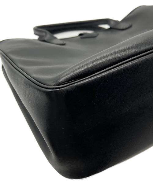LONGCHAMP（ロンシャン）LONGCHAMP (ロンシャン) レザートートバッグ ブラックの古着・服飾アイテム