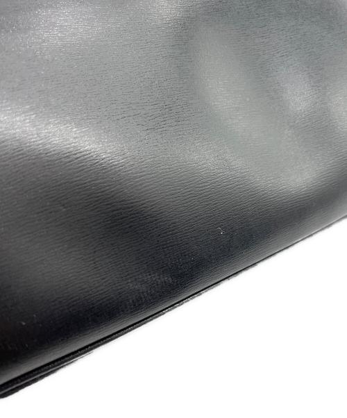 LONGCHAMP（ロンシャン）LONGCHAMP (ロンシャン) レザートートバッグ ブラックの古着・服飾アイテム