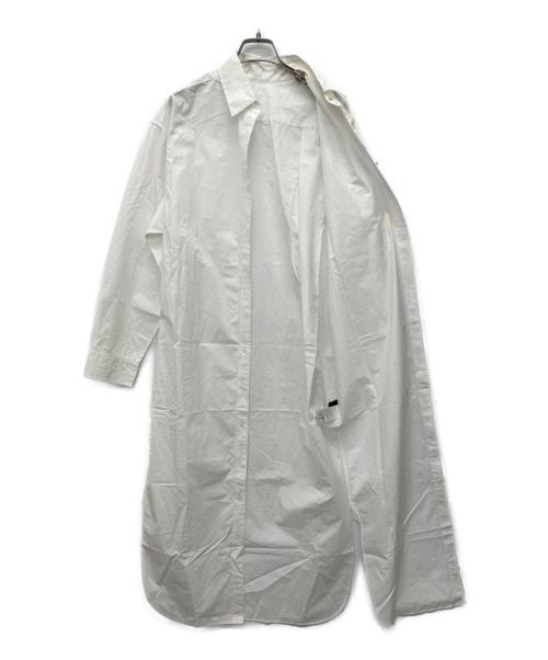 Plage（プラージュ）Plage (プラージュ) 長袖ワンピース ホワイト サイズ:38の古着・服飾アイテム
