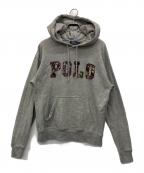POLO RALPH LAURENポロ・ラルフローレン）の古着「プルオーバーパーカー」｜グレー