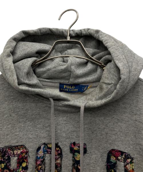 POLO RALPH LAUREN（ポロ・ラルフローレン）POLO RALPH LAUREN (ポロ・ラルフローレン) プルオーバーパーカー グレー サイズ:Sの古着・服飾アイテム