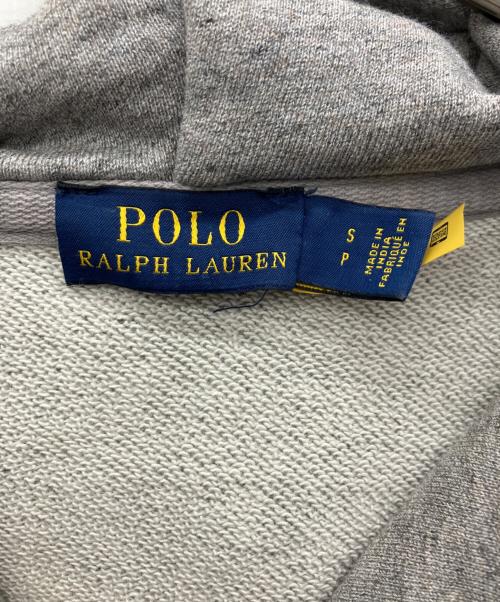 POLO RALPH LAUREN（ポロ・ラルフローレン）POLO RALPH LAUREN (ポロ・ラルフローレン) プルオーバーパーカー グレー サイズ:Sの古着・服飾アイテム