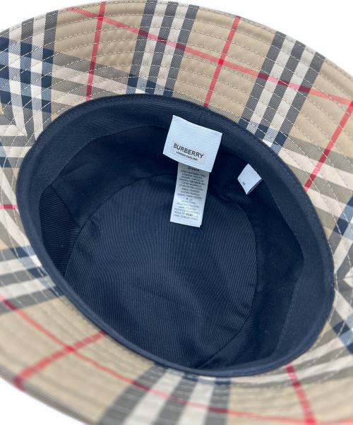 BURBERRY（バーバリー）BURBERRY (バーバリー) バケットハット ブラウンの古着・服飾アイテム