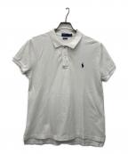 POLO RALPH LAURENポロ・ラルフローレン）の古着「ポロシャツ」｜ホワイト