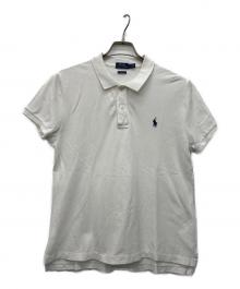 POLO RALPH LAUREN（ポロ・ラルフローレン）の古着「ポロシャツ」｜ホワイト