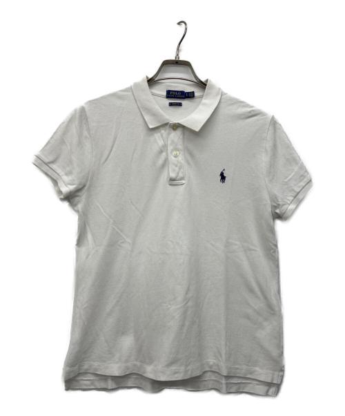 POLO RALPH LAUREN（ポロ・ラルフローレン）POLO RALPH LAUREN (ポロ・ラルフローレン) ポロシャツ ホワイト サイズ:Lの古着・服飾アイテム