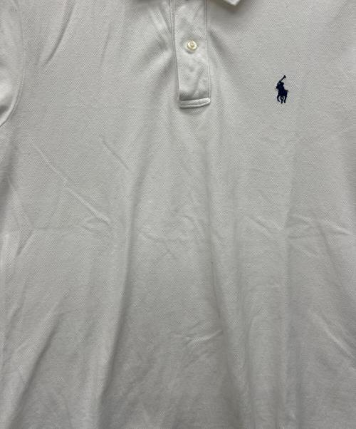 POLO RALPH LAUREN（ポロ・ラルフローレン）POLO RALPH LAUREN (ポロ・ラルフローレン) ポロシャツ ホワイト サイズ:Lの古着・服飾アイテム