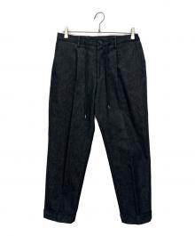 +CLOTHET（クロスクローゼット）の古着「タックパンツ」｜ブラック