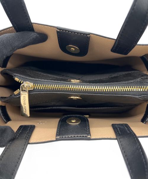 MICHAEL KORS（マイケルコース）MICHAEL KORS (マイケルコース) 2WAYショルダーバッグ ブラックの古着・服飾アイテム