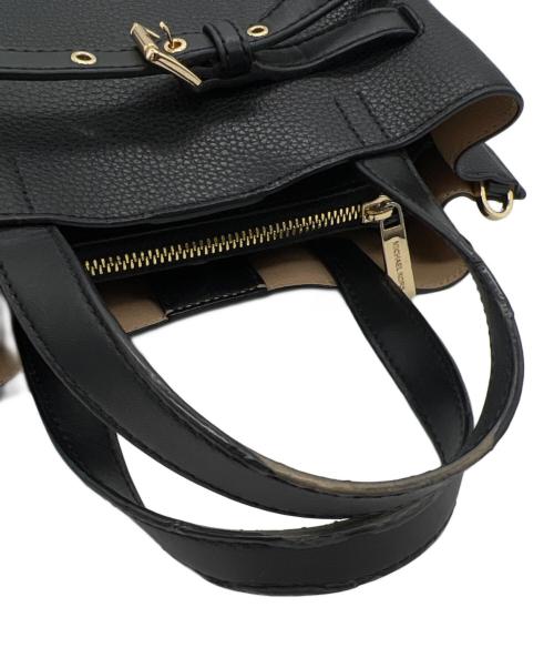 MICHAEL KORS（マイケルコース）MICHAEL KORS (マイケルコース) 2WAYショルダーバッグ ブラックの古着・服飾アイテム