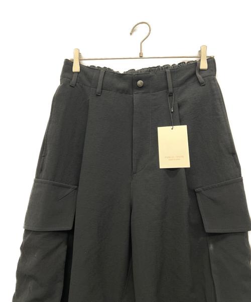 PUBLIC TOKYO（パブリックトウキョウ）PUBLIC TOKYO (パブリックトウキョウ) カーゴパンツ ブラック サイズ:2の古着・服飾アイテム