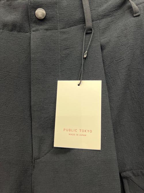 PUBLIC TOKYO（パブリックトウキョウ）PUBLIC TOKYO (パブリックトウキョウ) カーゴパンツ ブラック サイズ:2の古着・服飾アイテム
