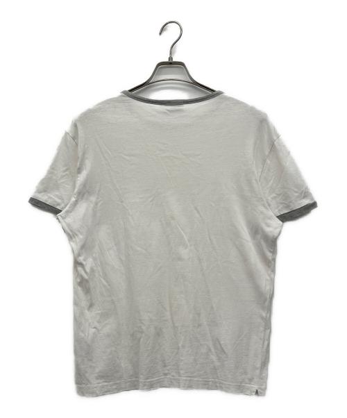 MONCLER（モンクレール）MONCLER (モンクレール) MAGLIA T-SHIRT ホワイト サイズ:Lの古着・服飾アイテム