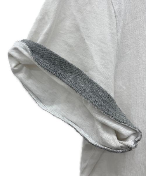 MONCLER（モンクレール）MONCLER (モンクレール) MAGLIA T-SHIRT ホワイト サイズ:Lの古着・服飾アイテム