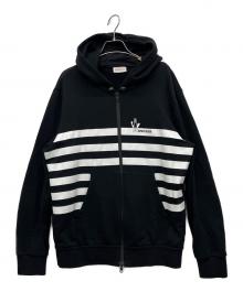 MONCLER（モンクレール）の古着「MAGLIA　ジップパーカー」｜ブラック