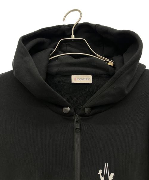 MONCLER（モンクレール）MONCLER (モンクレール) MAGLIA　ジップパーカー ブラック サイズ:XLの古着・服飾アイテム